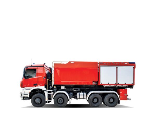 NOŚNIK Z KONTENEREM NA ŚRODKI GAŚNICZE