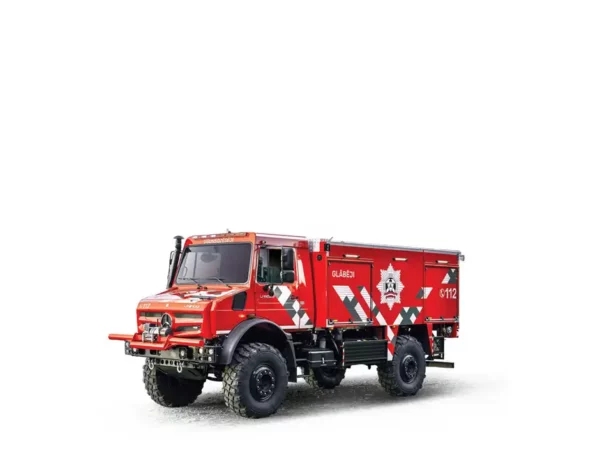 POJAZDY KLASY ŚREDNIEJ STRAŻY POŻARNEJ Unimog  4x4