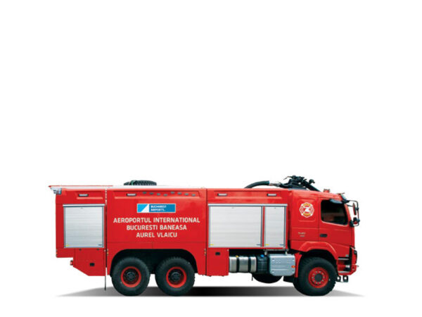 LOTNISKOWY SAMOCHÓD RATOWNICZO-GAŚNICZY 6X6 VOLVO